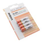 Vhbw 4x batteries aaa micro compatible avec siemens gigaset c300, c300a, c430, c430a t�l�phone fixe sans ...