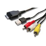 Vhbw adaptateur audio video av c�ble en composite avec prise usb compatible avec sony cybershot dsc - ...