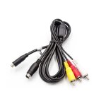 Vhbw adaptateur audio video av c�ble en composite compatible avec sony dcr - sr55, dcr - sr55e, dcr - ...