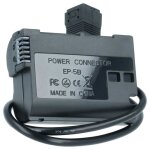 Vhbw adaptateur batterie factice remplacement pour nikon ep - 5b pour appareil photo, reflex, num�rique, ...