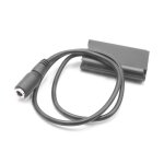 Vhbw adaptateur batterie factice compatible avec sony vlog - kamera zv - 1 ii, hdr - pj410 appareil photo, ...