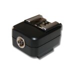 Vhbw adaptateur de griffe flash compatible avec canon 550ex, 580ex, 380ex, 420ex, 420ez, 430ex, 430exii, ...