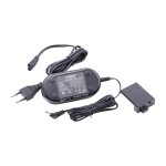 Vhbw adaptateur secteur bloc d'alimentation compatible avec canon eos 1000d, 450d, 500d, kiss f, kiss ...