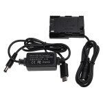 Vhbw alimentation usb compatible avec canon eos 70d, 7d appareil photo - coupleur dc dcod normalement ...