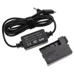 Vhbw alimentation usb compatible avec canon eos rebel t4i, rebel t5i appareil photo - coupleur dc (replacement ...