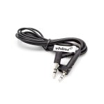 Vhbw audio aux c�ble compatible avec bose ae2, ae2i casque - c�ble audio prise jack 3, 5 mm, 120 cm noir ...