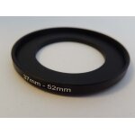 Vhbw bague d'adaptation de filtre step - up de 37 mm vers 52 mm pour objectif d'appareil photo - adaptateur, ...