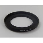 Vhbw bague d'adaptation de filtre step - up de 39 mm vers 52 mm pour objectif d'appareil photo - adaptateur, ...