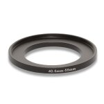 Vhbw bague d'adaptation de filtre step - up de 40, 5 mm vers 55 mm pour objectif d'appareil photo - adaptateur ...