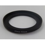 Vhbw bague d'adaptation de filtre step - up de 42 mm vers 52 mm pour objectif d'appareil photo - adaptateur, ...