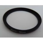 Vhbw bague d'adaptation de filtre step - up de 55 mm vers 58 mm pour objectif d'appareil photo - adaptateur, ...