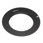 Vhbw bague d'adaptation compatible avec nikon z6, z7, z5 - monture z vers objectifs m42, noir