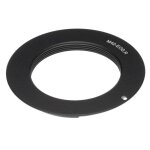 Vhbw bague d'adaptation compatible avec canon eos r, eos rp - monture rf vers objectifs m42 noir