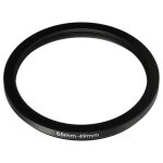 Vhbw bague d'adaptation step - down 55 mm vers 49 mm compatible avec nikon appareil photo - r�ducteur, ...