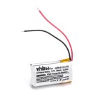 Vhbw batterie remplace bose ahb481221pr compatible avec casque ecouteurs casque micro sans fil (80mah, ...