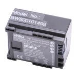 Vhbw 1x batterie compatible avec canon legria hf m31, hf m306 hd, hf m307 cam�ra vid�o cam�scope (750mah, ...