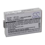 Vhbw 1x batterie compatible avec canon vixia hf r26, hf r28 cam�ra vid�o cam�scope (950mah, 3, 7v, li ...