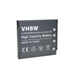 Vhbw batterie compatible avec casio exilim ex - z29, ex - fs10, ex - z80, ex - s12, ex - z25, ex - s10, ...