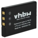 Vhbw batterie compatible avec icom ic - rx7 appareil photo (1000mah, 3, 6v, li - ion)