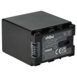 Vhbw batterie compatible avec jvc gz - ms250bus, gz - ms250u camra vido camscope (4000mah, 3, 6v, ...