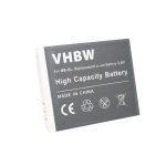 Vhbw batterie compatible avec canon digital ixus 310hs, 85is, 95is, 25is, 210, 300hs, 105is, 200is appareil ...