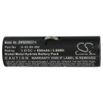 Vhbw batterie remplacement pour heine batt / 110904 - a1, x - 02. 99. 380, x - 02. 99. 382 pour appareil ...