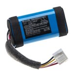 Vhbw batterie remplacement pour jbl 1inr19 / 66 - 2, id1060 - b pour haut - parleurs, enceintes (6800mah, ...