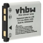 Vhbw batterie remplacement pour leica bp - dc17 pour appareil photo (600mah, 3, 7v, li - ion)