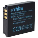 Vhbw batterie remplacement pour leica bp - dc4 pour appareil photo (750mah, 3, 6v, li - ion)
