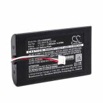 Vhbw batterie remplacement pour logitech 533 - 000128, 623158 pour telcommande remote control (1300mah, ...