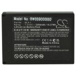 Vhbw batterie remplacement pour olympus blx - 1 pour appareil photo (2260mah, 7, 2v, li - ion)