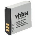 Vhbw batterie remplacement pour samsung ia - bp125epp pour cam�ra vid�o cam�scope (1100mah, 3, 6v, li ...
