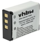 Vhbw batterie remplacement pour toshiba pa3985, pa3985u - 1brs pour cam�ra vid�o cam�scope (1300mah, ...