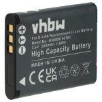 Vhbw batterie compatible avec sanyo xacti vpc - cg20, vpc - cg100, vpc - cg21, vpc - cg11, vpc - cs1, ...