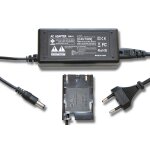 Vhbw bloc d'alimentation, chargeur adaptateur compatible avec canon eos 5d mark ii, 60 d, 60da appareil ...