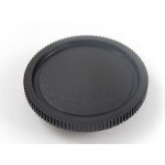 Vhbw bouchon de botier compatible avec leica m6, m7, m8 appareil photo, aprn - plastique, noir