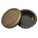 Vhbw lot de bouchons pour objectif compatible avec canon eos 1000d, 1100d, 1d, 20d, 30d, 350d appareil ...