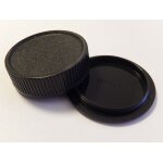 Vhbw lot de bouchons pour objectif compatible avec exa 1b, 1c appareil photo - cache arri�re et de bo�tier ...