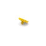 Vhbw bouton de d�clencheur compatible avec nikon m2 appareil photo - pression ergonomique, m�tal, jaune ...