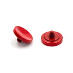 Vhbw bouton de d�clencheur compatible avec nikon m2 appareil photo - pression ergonomique, m�tal, rouge ...