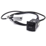 Vhbw cble adaptateur auxiliaire autoradio pour auto vw, skoda, audi, seat rcd200, rcd210, rcd300, rcd310, ...