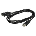 Vhbw c�ble de donn�es usb remplacement pour samsung suc - c2 pour appareil photo, 150 cm