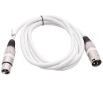 Vhbw c�ble lumi�re dmx prise xlr m�le et femelle compatible avec �clairage sc�nique, projecteurs - 3 ...
