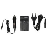 Vhbw chargeur batteries d'appareils photo + adaptateur voiture 12v compatible avec sony dcr - pc5e, dcr ...