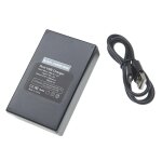 Vhbw chargeur de batterie double usb / micro - usb compatible avec nikon d60 appareil photo, dslr, action ...