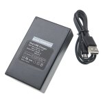 Vhbw chargeur de batterie double usb compatible avec panasonic lumix dmc - g7, dmc - g7hk, dmc - g81 ...