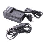 Vhbw chargeur de batterie compatible avec panasonic pv - gs50s, pv - gs55, pv - gs70, sd10, sd100, sd20 ...