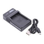Vhbw chargeur de batterie usb compatible avec panasonic lumix dc - gx880 socle de chargement pour cam�ra ...