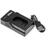Vhbw chargeur de batterie usb compatible avec panasonic lumix dc - s1, dc - s1r cam�ra, dslr, action ...