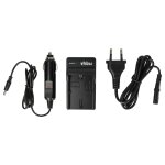 Vhbw chargeur compatible avec canon eos 6d mark ii cam�ra cam�scope action - cam + c�ble de voiture + ...